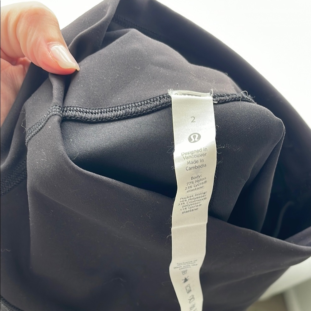 Lululemon Black Leggings full length